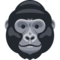 Gorilla emoji on Facebook